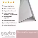 Edelstahl Kantenschutz Winkel blank 1 mm stark